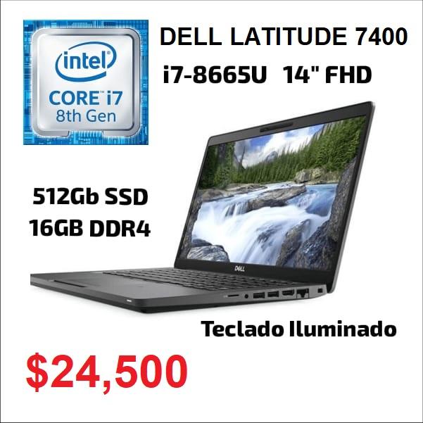 DELL LATITUDE 7400 14 PG. FHD i7 8VA  TEC. ILUMINADO W11 20500 Foto 7305558-1.jpg