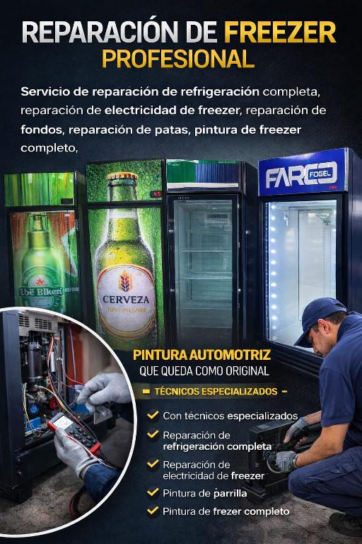 Reparacion de frezers y servicio tecnico profesional. Servicio a domic Foto 7305605-1.jpg