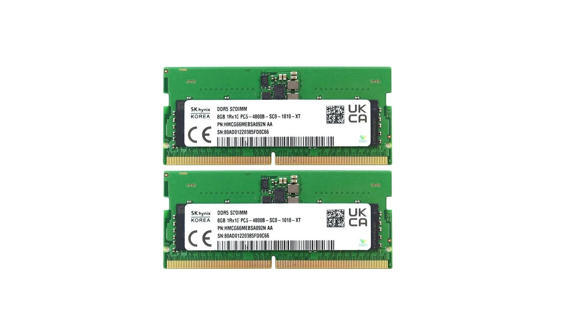 Memoria RAM 16GB 2X8GB DDR5 SODIMM 4800MHZ Laptop Computadora PC Foto 7305641-1.jpg