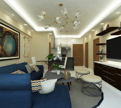 Venta de moderno apartamento en Gazcue Foto 7306508-1.jpg
