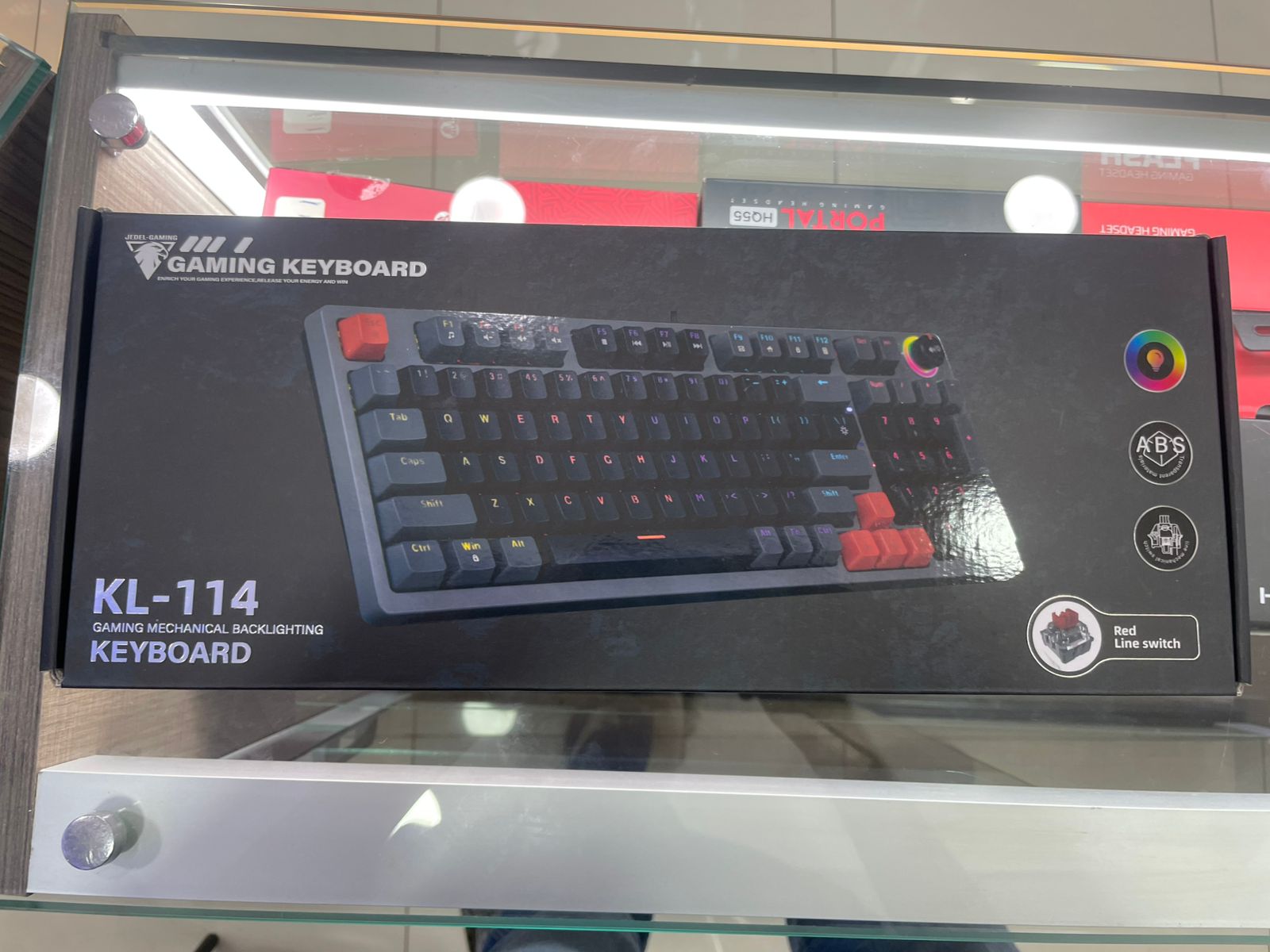 TECLADO GAMING JEDEL MECANICO RGB KL-114 Foto 7308090-1.jpg