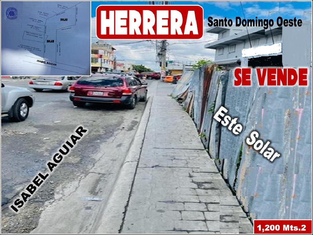 VENDO UN SOLAR DE 1200 MTS.2 EN HERRERA EN LA MISMA ISABEL AGUIAR PROX Foto 7308413-1.jpg