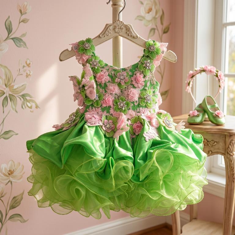 Vestido festivo y de diseño elabora para niñas de aproximadamente 2 a  Foto 7311188-4.jpg