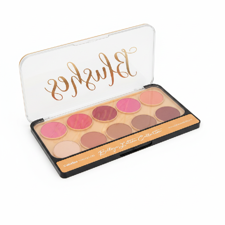 Paleta de Rubores Colorina Belleza Latina Collection 10 COLOR BLUSHES  Foto 7312254-2.jpg