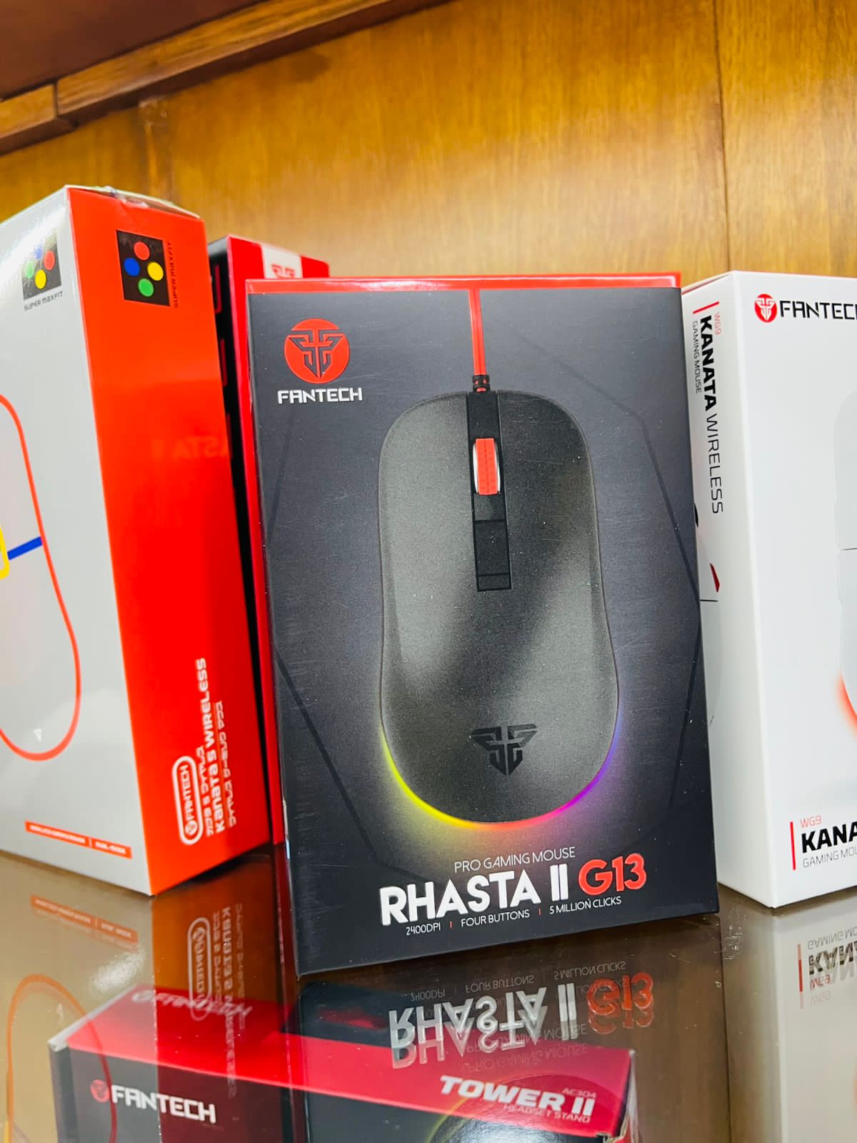 Mouse Gaming  RGB 2400 DPI Alta Precisión Diseño Ergonómico  Foto 7313279-1.jpg