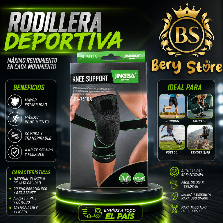 RODILLERA DEPORTIVA  RODILLERA ORTOPÉDICA  RODILLERA AJUSTABLE  RODILL Foto 7313490-1.jpg