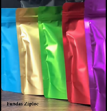 Fundas Ziploc de aluminio en colores Foto 7313658-1.jpg