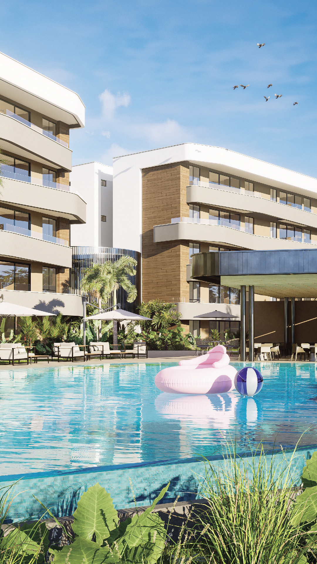 Vendo apartamento en el Residencial PALM VIEW Punta cana  Foto 7313832-3.jpg