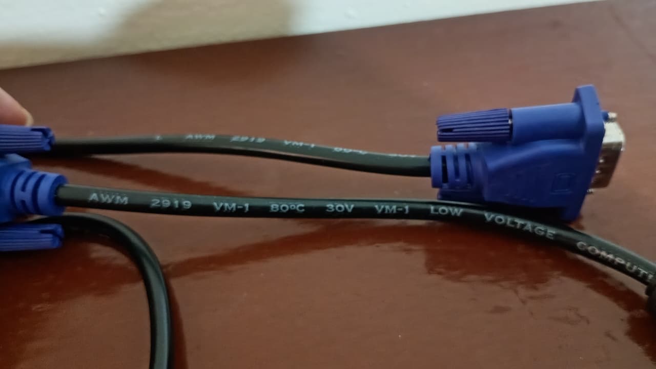 Cable VGA a VGA FUll HD 1080p - Leer descripción  Foto 7313905-2.jpg