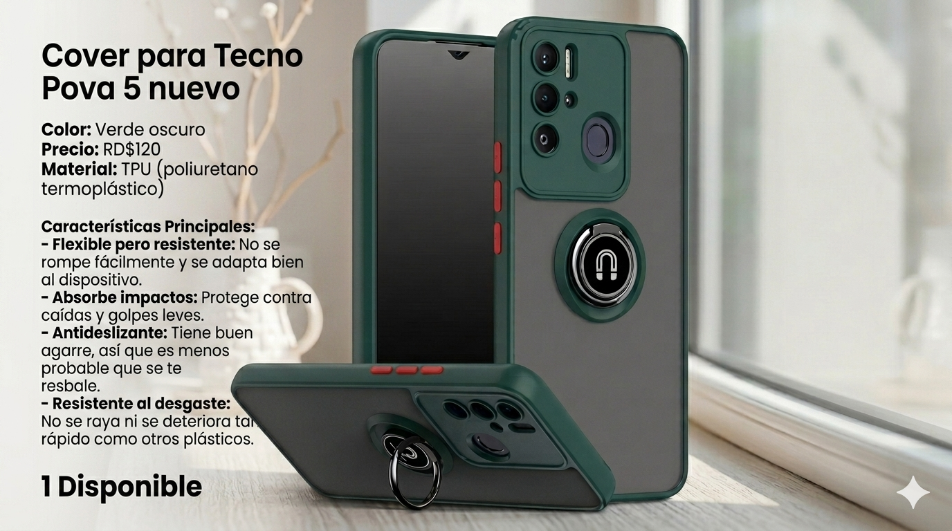 Covers/Forros para Tecno Pova 5 - Leer descripción Foto 7313912-2.jpg