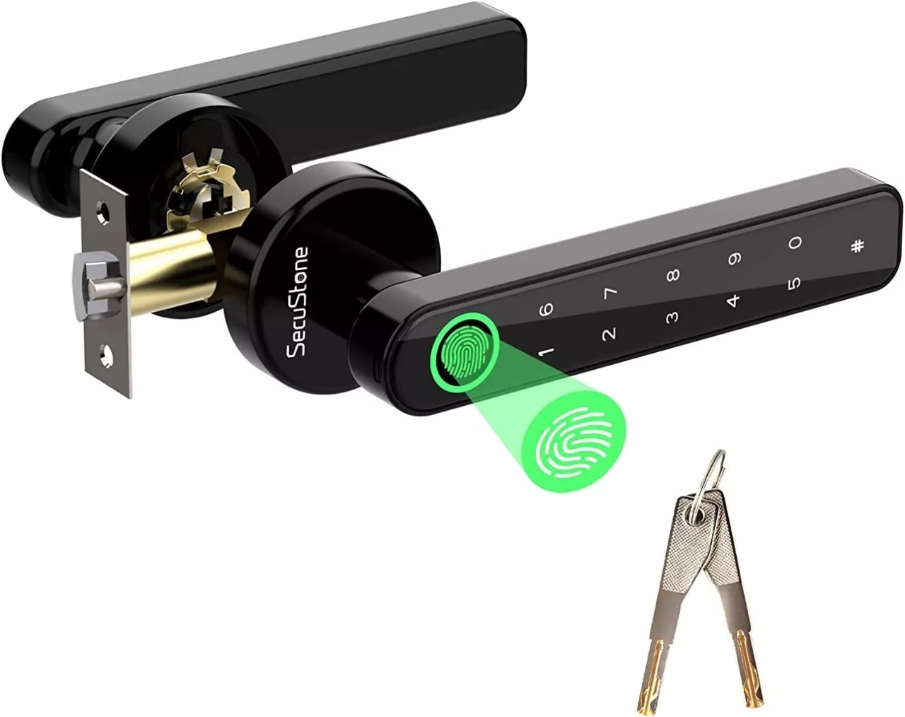 Smart Lock HS-SL-JSL4 con Huella Digital y Contraseña Foto 7313983-2.jpg