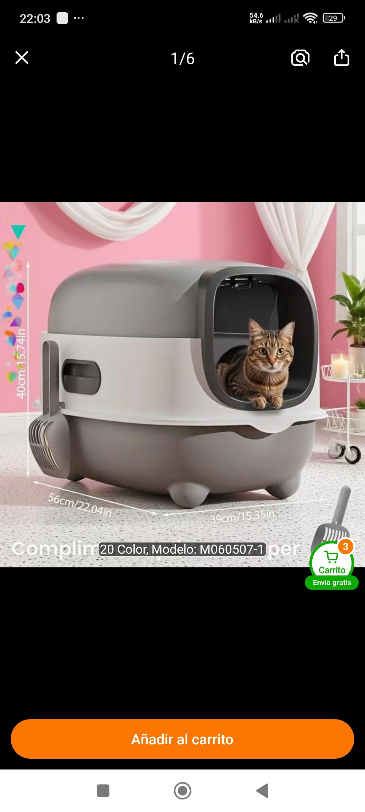 Alenera para gatos grandes XL Foto 7314050-9.jpg
