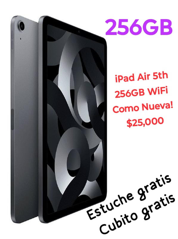 iPad Air 5th Generación 256GB 25000  Foto 7314065-1.jpg