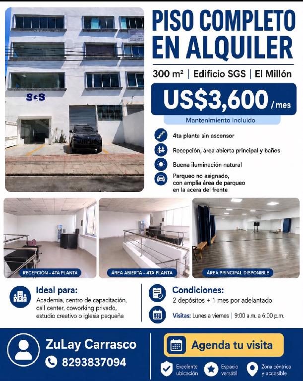 ALQUILER DE PISO COMPLETO EN EL MILLÓN Santo Domingo  Foto 7314123-1.jpg