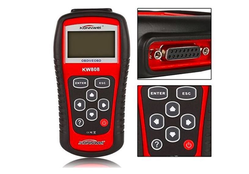 Escáner Automotriz KW808 con Pantalla para Diagnóstico OBDII Foto 7314258-4.jpg