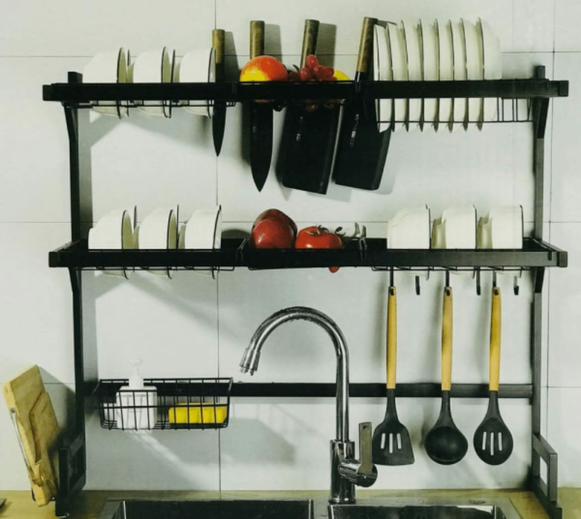 Organizador de Cocina 3 Niveles para Platos Vasos y Cubiertos Foto 7314270-1.jpg