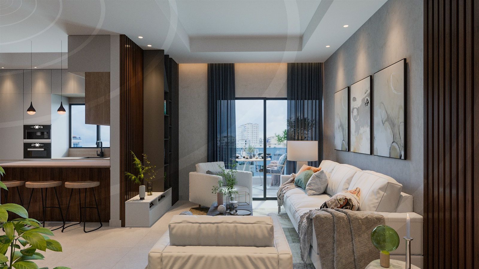 Vendo apartamentos MYRAGE TOWER II en el Ensanche Ozama Foto 7314342-4.jpg