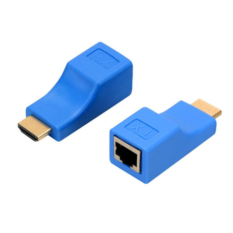 Adaptador HDMI Macho a RJ45 para Extensión de Señal de Video Foto 7314418-2.jpg