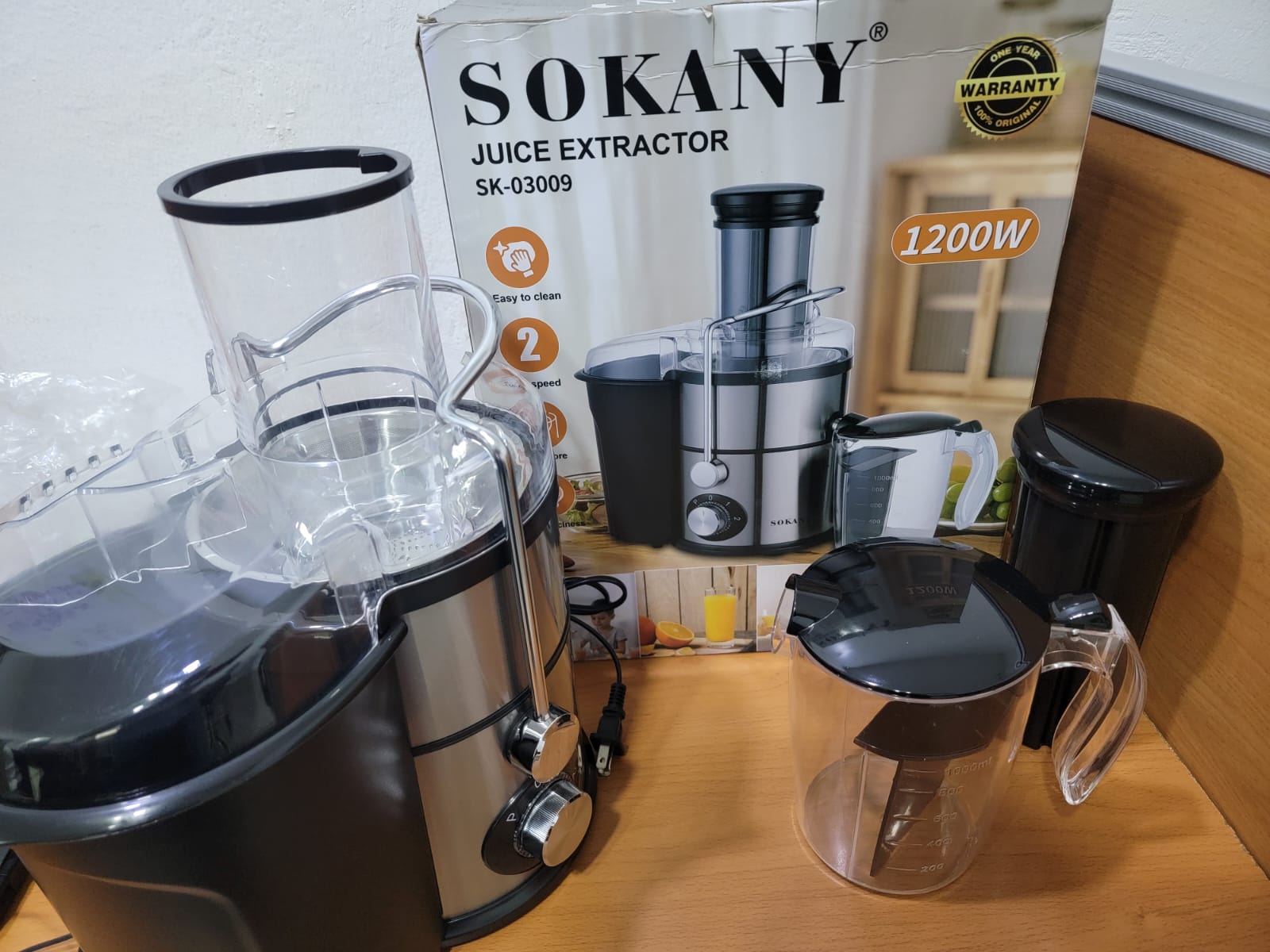 EXTRACTOR DE JUGO SOKANY SK-03009 Foto 7314420-4.jpg