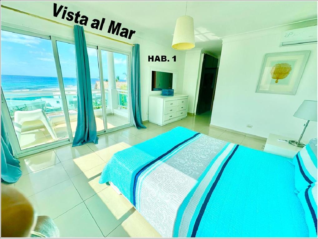 VENDO EXCLUSIVO APTO CON VISTA AL MAR DE 360 GRADOS EN BOCA CHICA 2 HA Foto 7314587-3.jpg