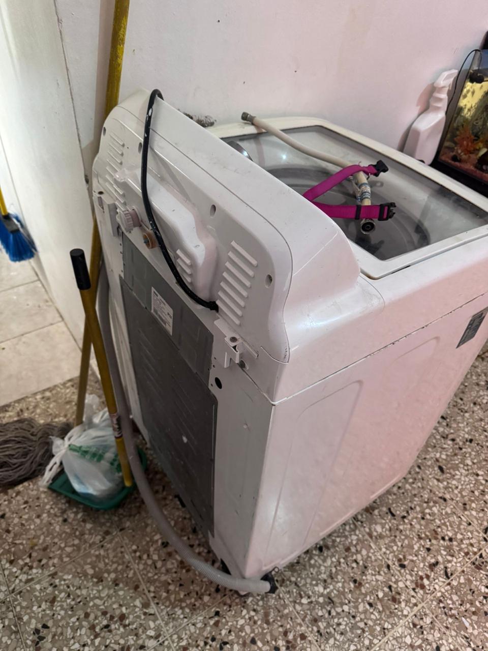 Lavadora Automatica Samsung 40 Libras 18 kg - Ideal para Reparación Foto 7314619-3.jpg