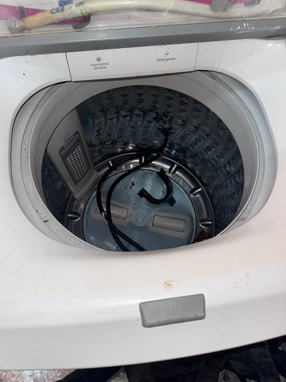 Lavadora Automatica Samsung 40 Libras 18 kg - Ideal para Reparación Foto 7314619-4.jpg