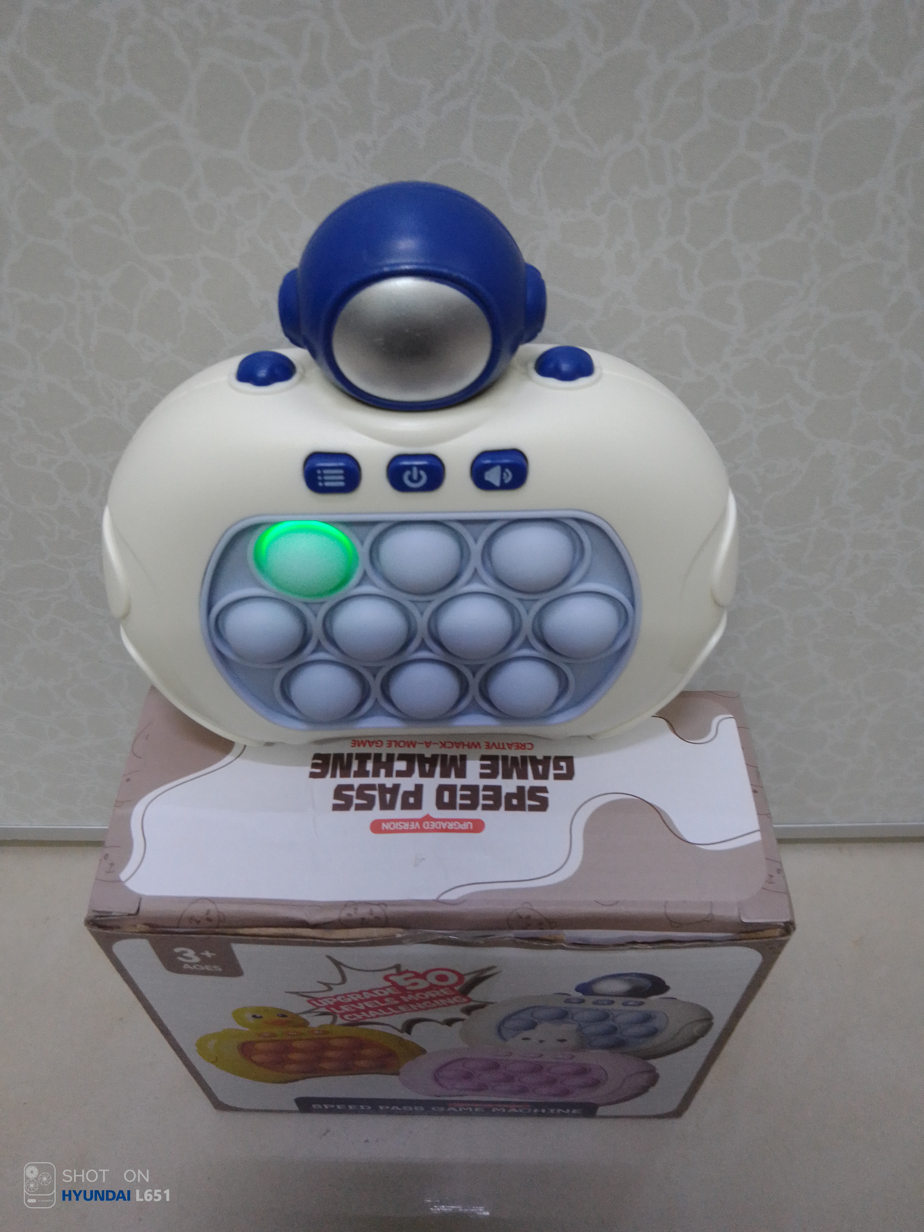 Pop It Game Machine con Luces LED y Efectos de Sonido Foto 7314639-8.jpg
