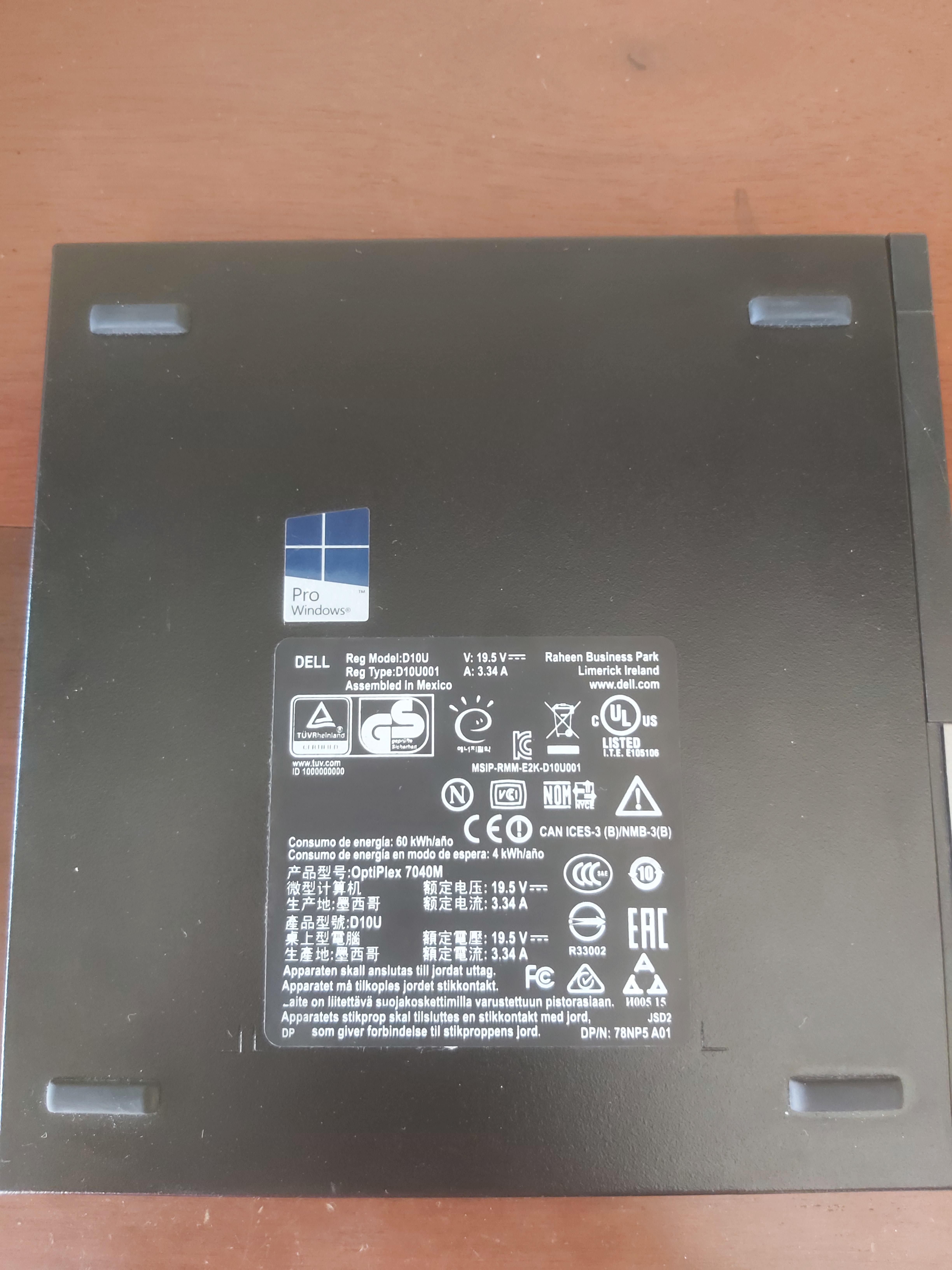 Dell Optiplex 7040 Micro  i5  SSD Samsung 1Tb  16gb ram. Foto 7314672-4.jpg