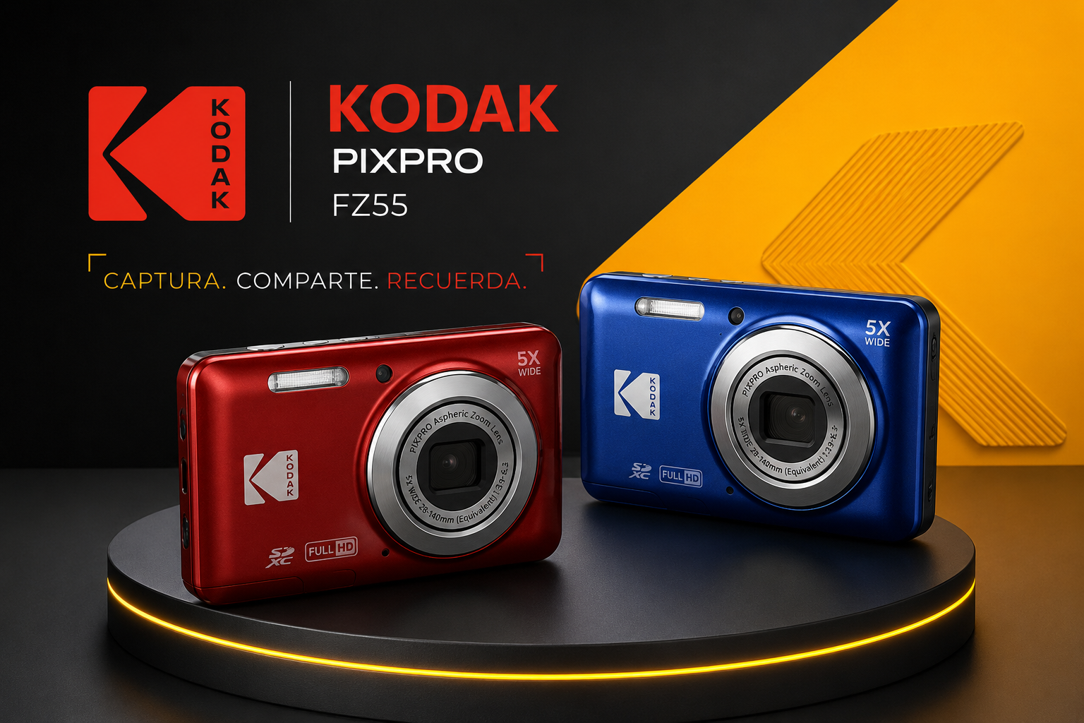 Camara Compacta Kodak Pixpro FZ55. Foto 7314798-1.jpg