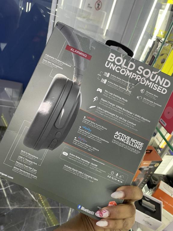 HyperGear Stealth ANC – Audífonos Bluetooth con Cancelación Activa de  Foto 7314902-2.jpg