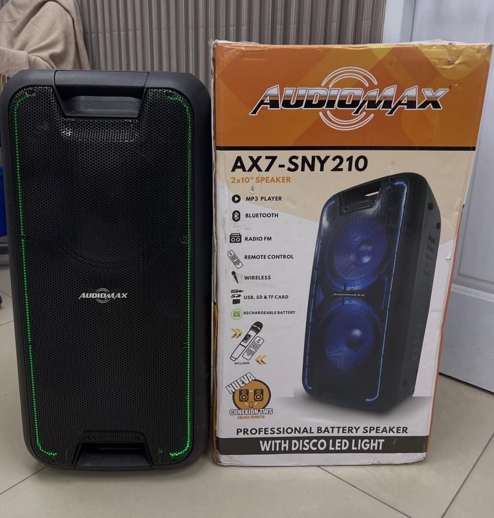 Bocina AudioMax Recargable  Foto 7314973-2.jpg