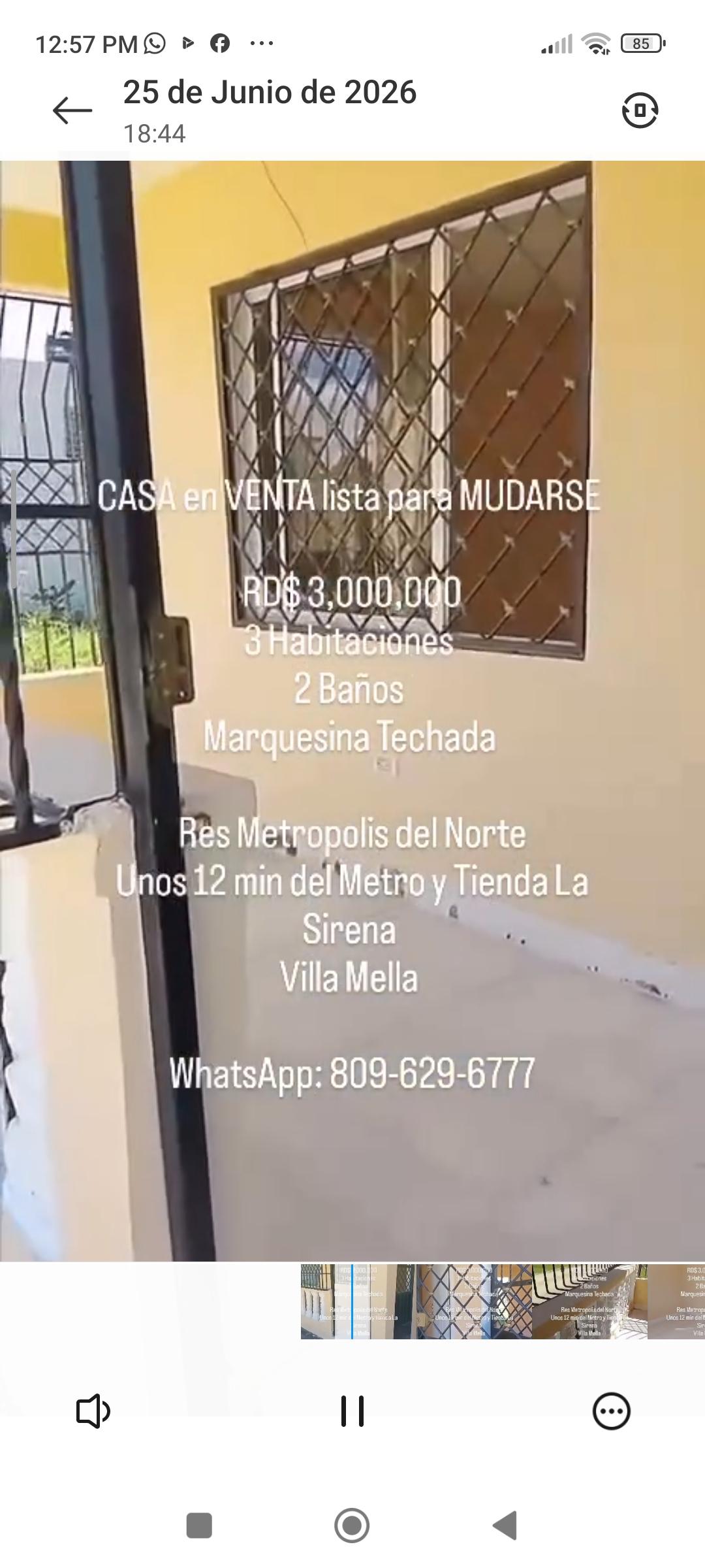 Casa en VENTA en Res Metropolis del Norte 3-Hab 2-B Marqu Techada Vill Foto 7315015-8.jpg