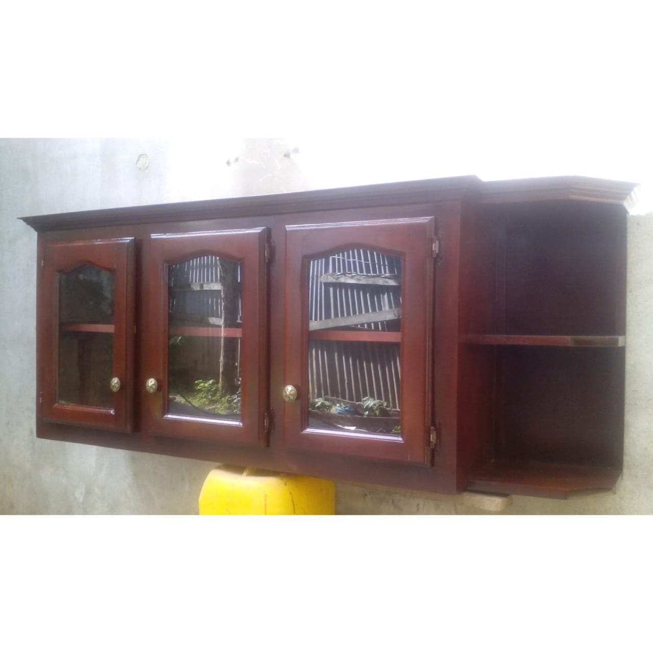 Gabinete de cocina con esquinero color caoba  Foto 7315058-2.jpg