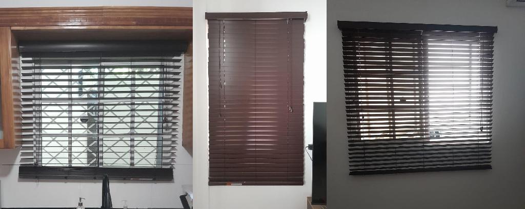 3 cortinas color madera casa u oficina en San Juan Foto 7315209-1.jpg
