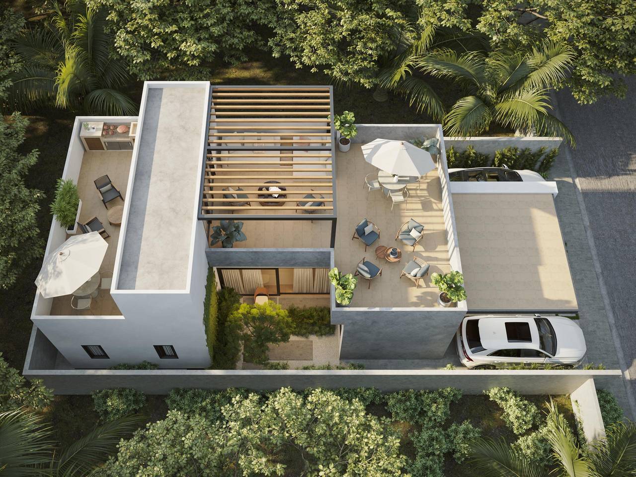 Casas de 3 Habitaciones con Patio en Ecos Yard Ave. Ecológica Foto 7315310-12.jpg