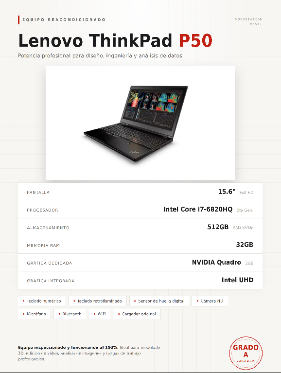 Workstation Lenovo P50 – Rendimiento Profesional al Mejor Precio  Grad Foto 7315613-1.jpg