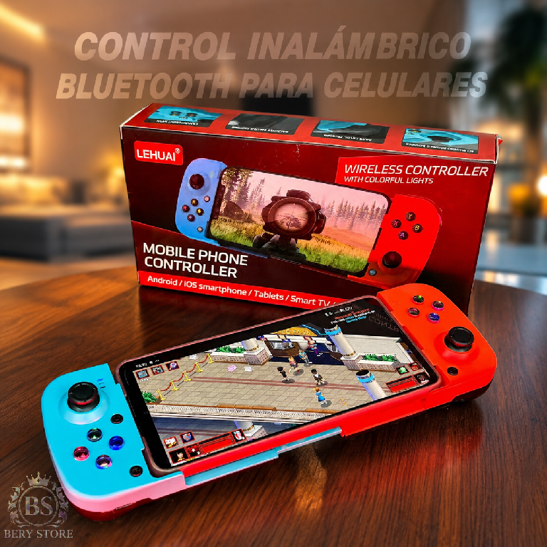 Control inalámbrico Bluetooth para celulares Android iPhone y tablet.  Foto 7315646-1.jpg