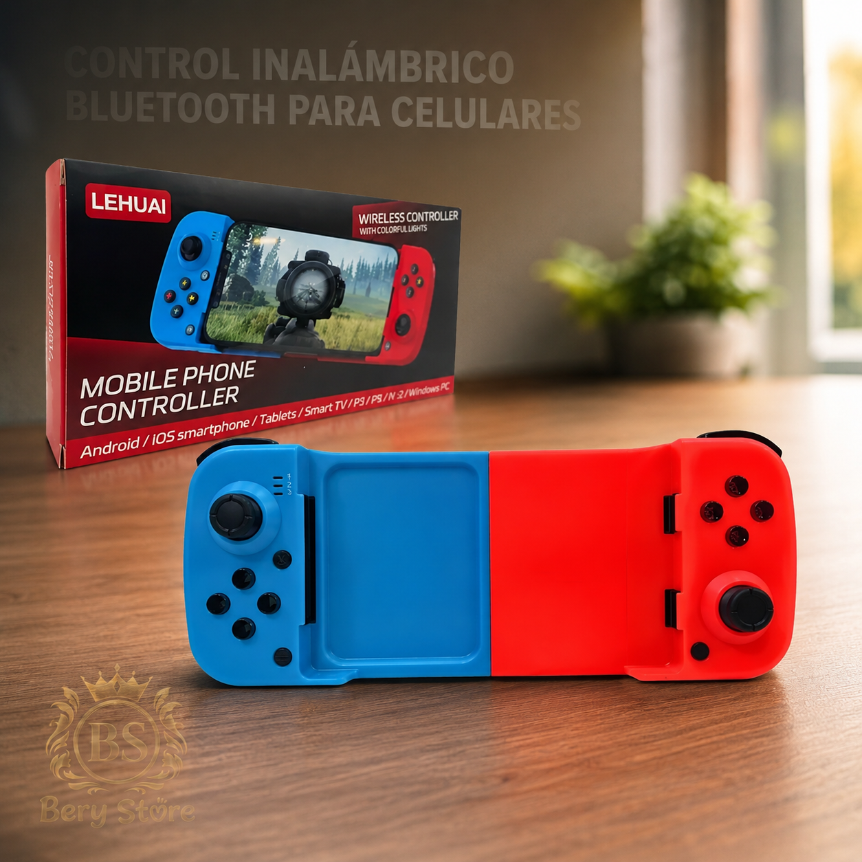 Control inalámbrico Bluetooth para celulares Android iPhone y tablet.  Foto 7315646-4.jpg