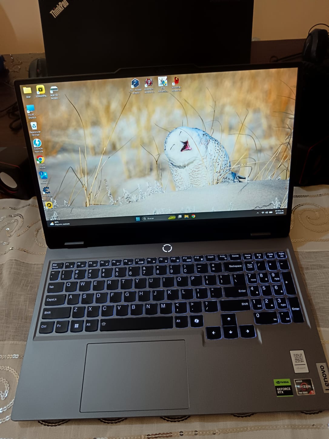 VENDO LAPTOP LENOVO LOQ 15ARP9 GAMER NUEVA MENOS DE UNA SEMANA DE USO  Foto 7315662-2.jpg