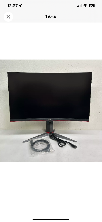 Monitor gamer AOC 27 pulgada curve  Foto 7315701-1.jpg