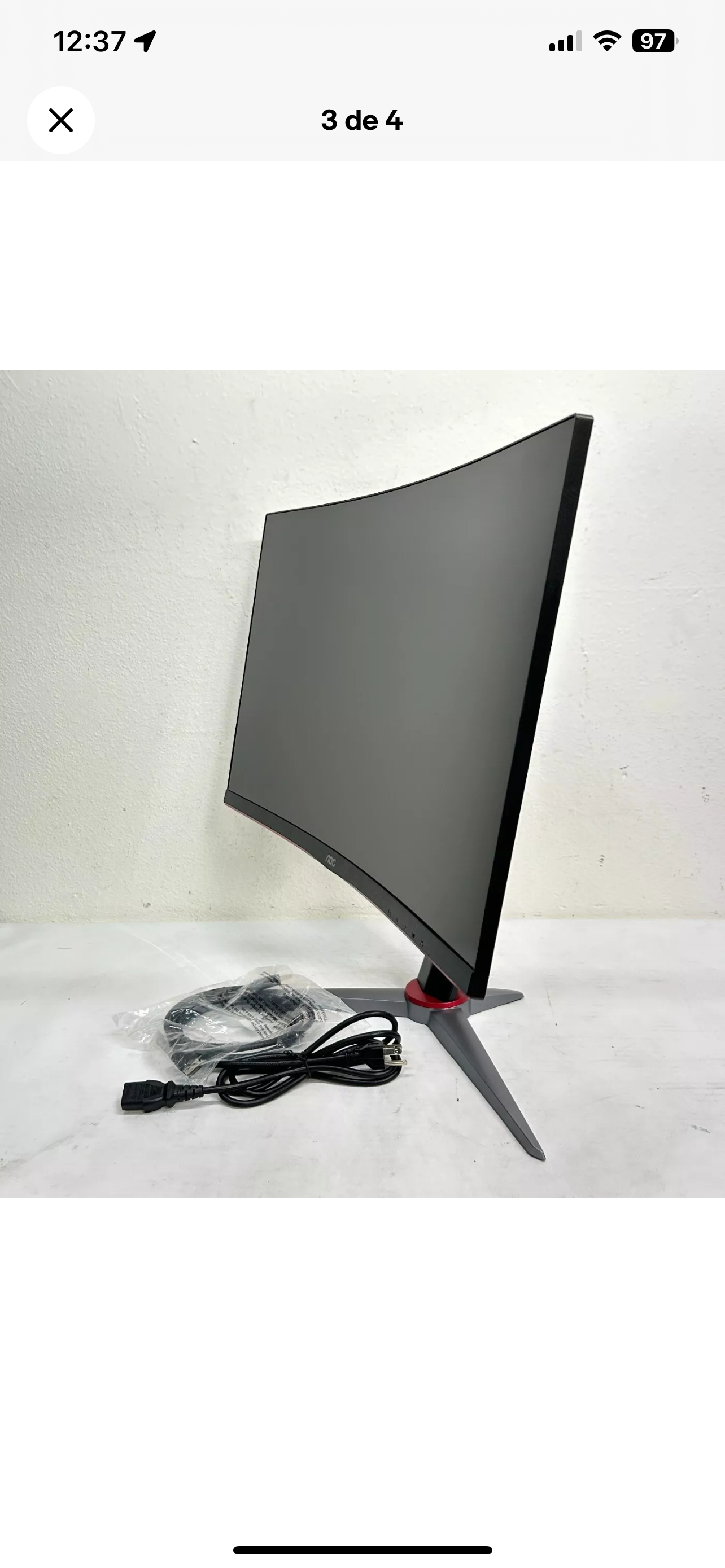 Monitor gamer AOC 27 pulgada curve  Foto 7315701-3.jpg
