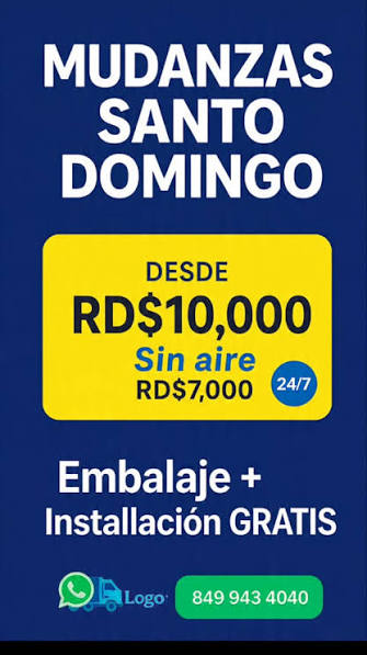 Servicios de mudanzas profesionales y seguros en Santo Domingo Foto 7315731-1.jpg