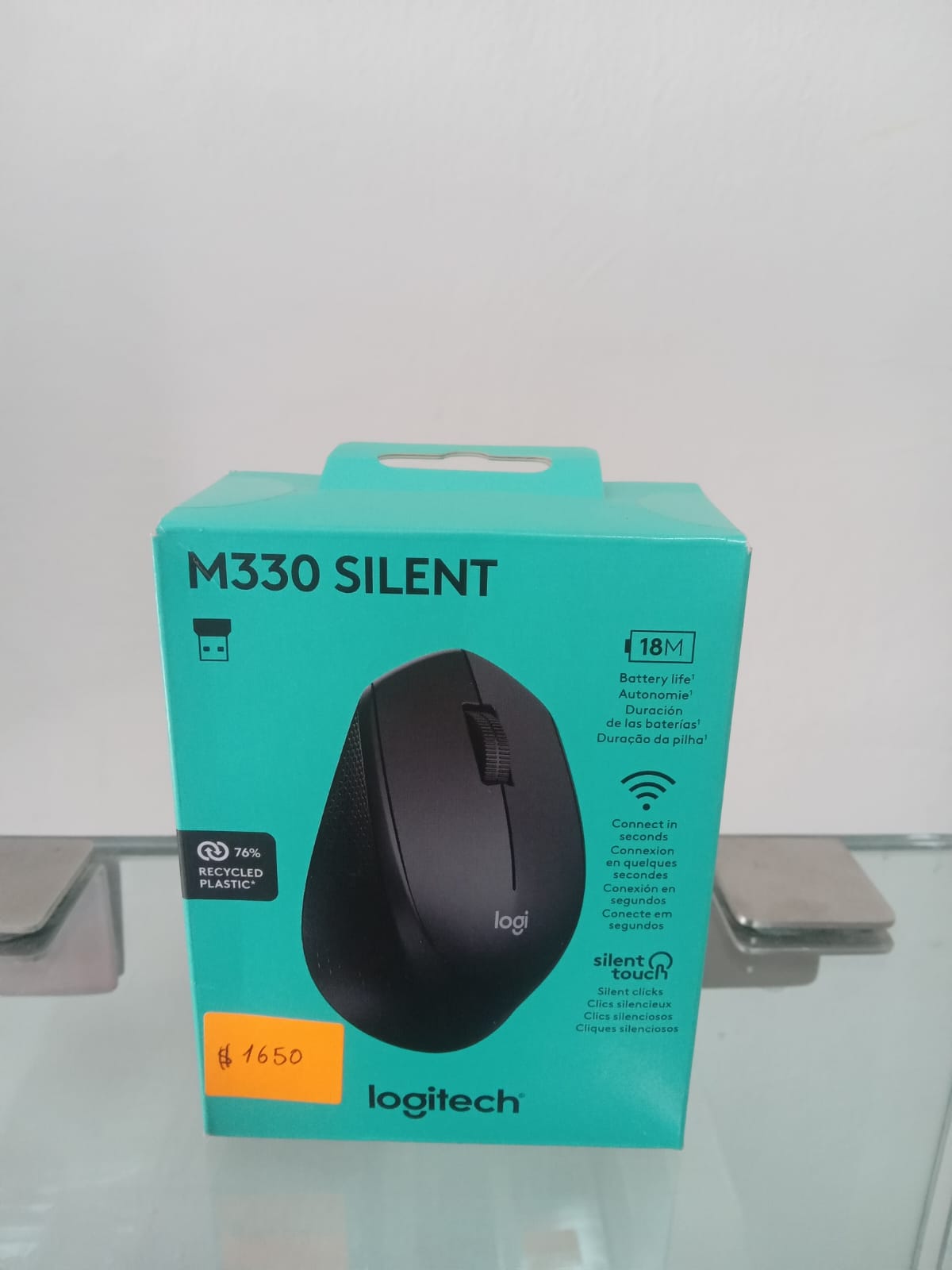 Ratón Inalámbrico Logitech M330 SILENT Foto 7315917-1.jpg