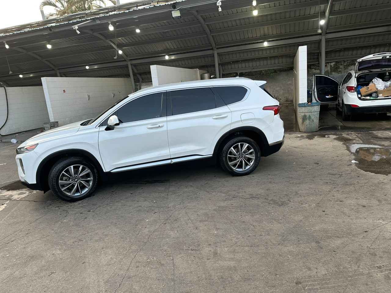 HYUNDAI SANTA FE 2019 BLANCA en Santo Domingo Oeste Foto 7317135-7.jpg