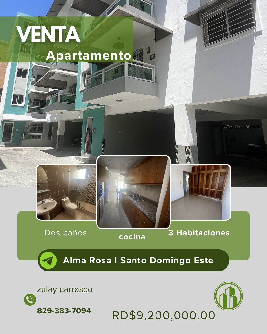Apartamento en Venta – Alma Rosa I Santo Domingo Este   Foto 7317451-1.jpg