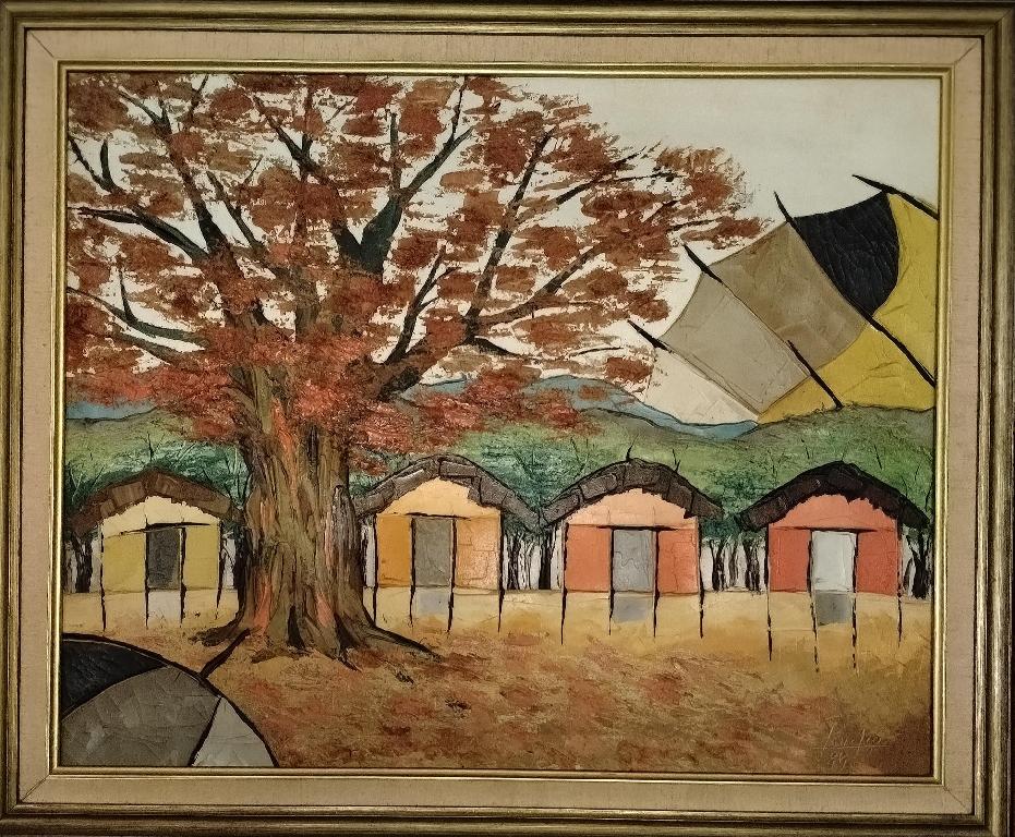 Pintura al Oleo Paisaje Surrealista Foto 7317495-1.jpg