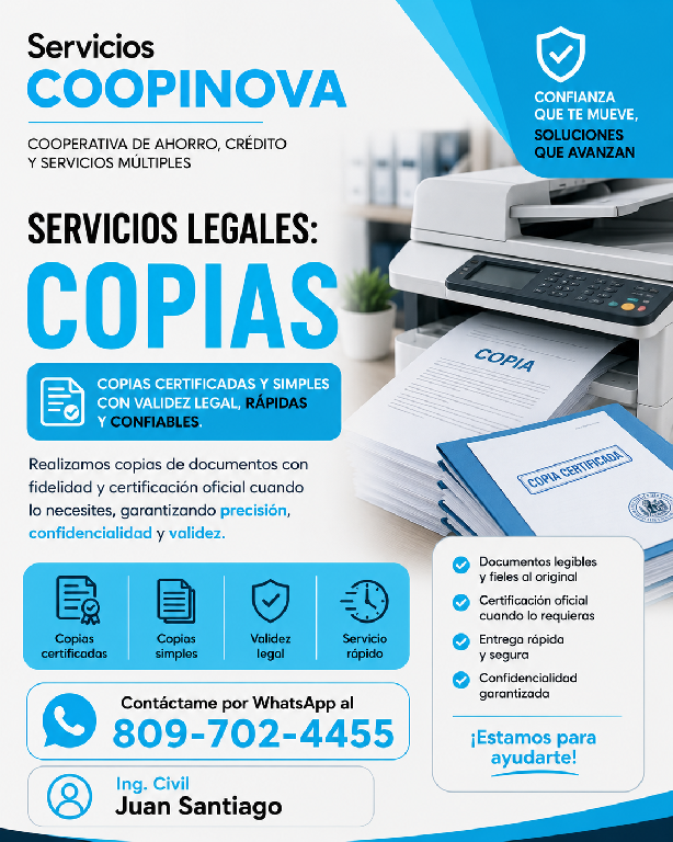 Copias simples y certificadas de documentos  Servicio rápido Foto 7317551-1.jpg