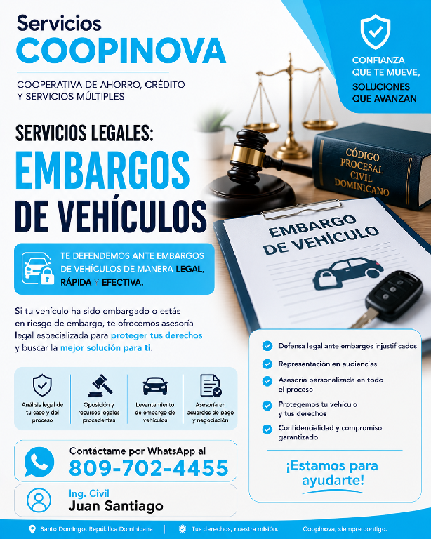 Embargo de vehículos  Asesoría y defensa legal Foto 7317560-1.jpg