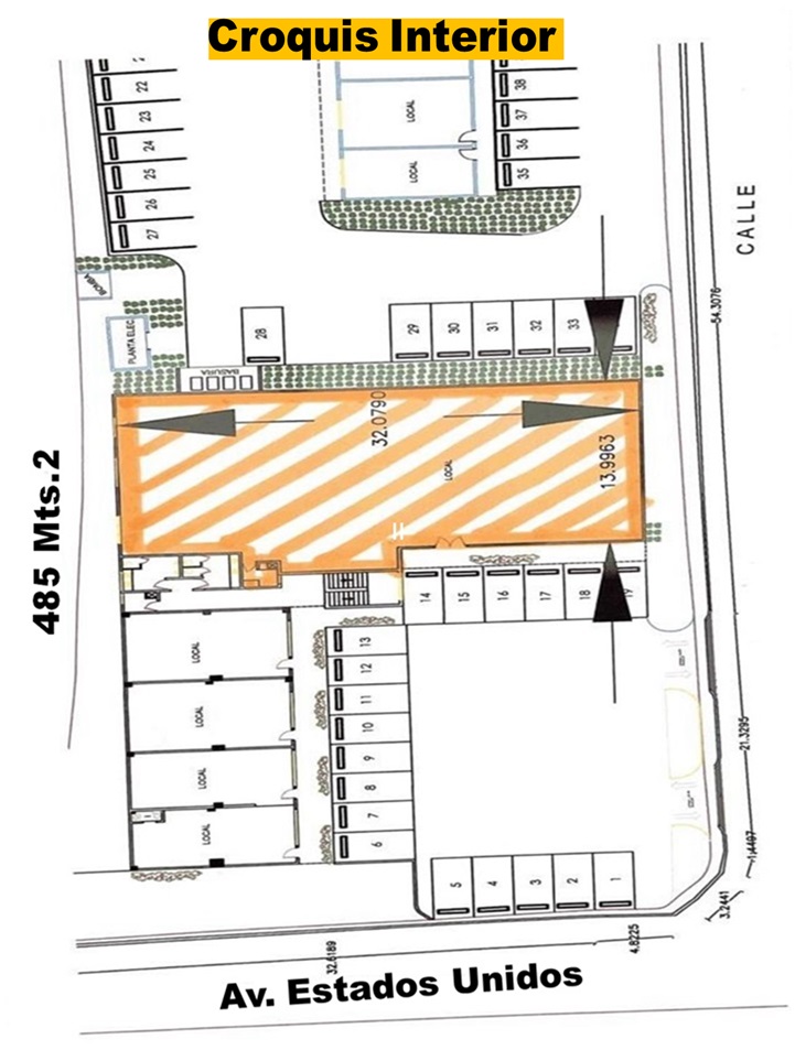Vendo Local Comercial de 485 Mts.2 en Av. Estados Unidos BAVARO por de Foto 7317631-2.jpg