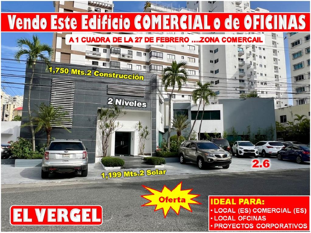 VENDO EDIFICIO COMERCIAL O DE OFICINAS EN EL VERGEL 1750 Mts.2 DE OPOR Foto 7317632-1.jpg
